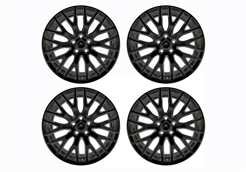 Ford Shelby GT500 Wheel Set - Ford Racing - Incl. TPMS Kit - Matte Black - `07-`12
